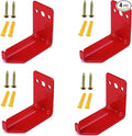 Fire Extinguisher Mount Wall Hook Bracket for Holding up to 20 lbs Extinguishers, Suited for Large and Small Dry Chemical and Water Extinguishers