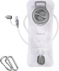 Hydration Bladder 1.5L-2L-2.5L-3L,Leak Proof Water Reservoir, BPA Free Military Water Storage Bladder Bag Hydration Pack Replacement Easy Clean for Bicycling Hiking Camping Hunting Running