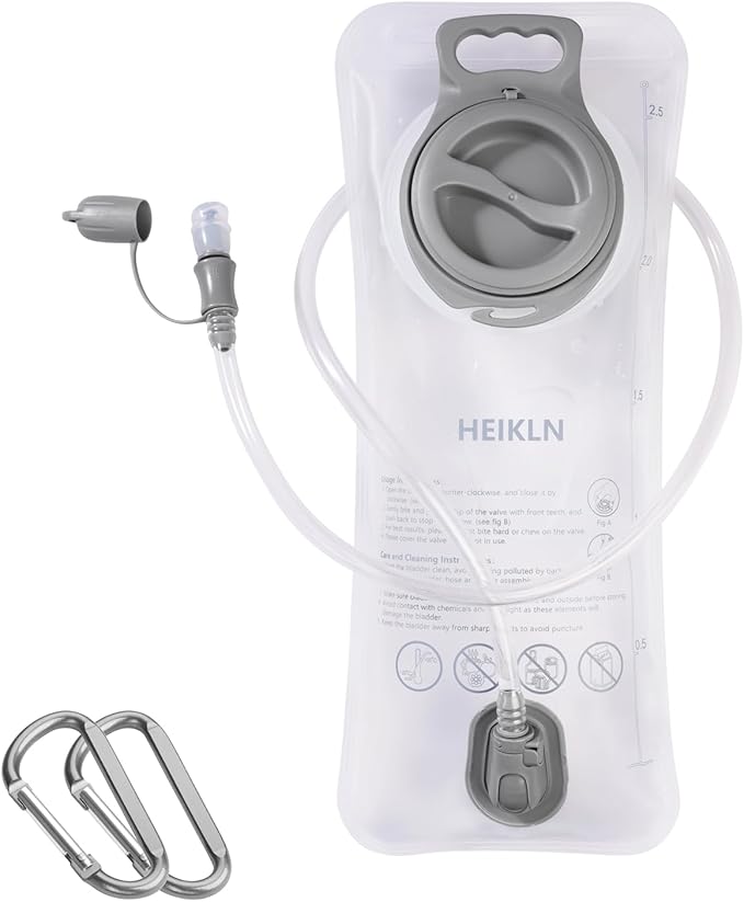 Hydration Bladder 1.5L-2L-2.5L-3L,Leak Proof Water Reservoir, BPA Free Military Water Storage Bladder Bag Hydration Pack Replacement Easy Clean for Bicycling Hiking Camping Hunting Running