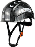 Construction Safety Helmet ABS Hard Hat Adjustable Ventilation System Hardhats Industrial Work Head Protection for Men Certified ANSI/ISEA Z89.1