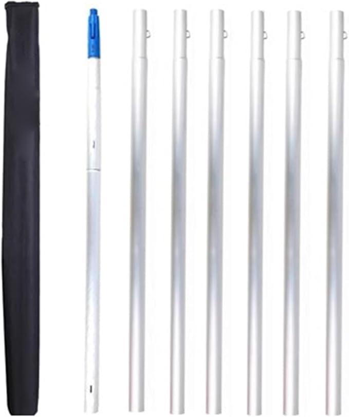 Telescopic Solar Panel Cleaning Brush - High Reach Window & Roof Cleaner for Glass House Siding Conservatory - Extendable Pole for Effortless Cleaning