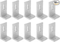 L Foot Solar Mount,Aluminum Alloy Photovoltaic Solar Panel Mounting L Brackets for Roof PV System Waterproof & Weather Proof,Strong Load (10PCS)