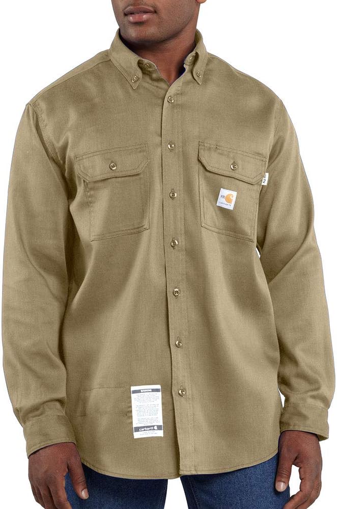Carhartt Men's Flame Resistant Lightweight Twill Shirt