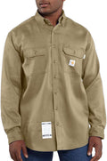 Carhartt Men's Flame Resistant Lightweight Twill Shirt