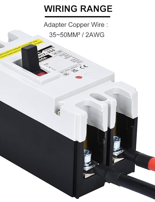 DIHOOL DC Main 160 Amp Circuit Breaker, 500V Battery Disconnect Switch, Master Switch for Boat Trolling Motor Marine ATV Trailer