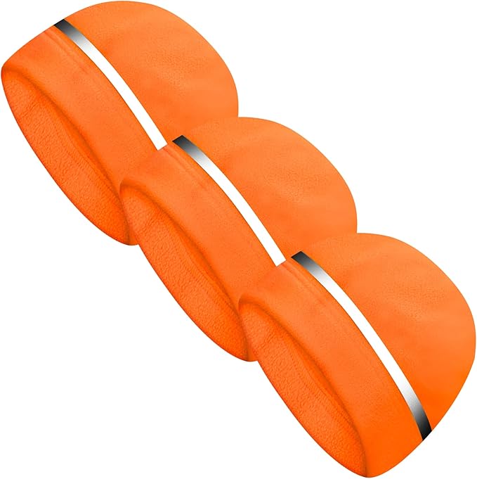 3 Pieces Safety Beanie High Visibility Reflective Beanie Hat Unisex Winter Security Beanies for Outdoor Night Works, Sports