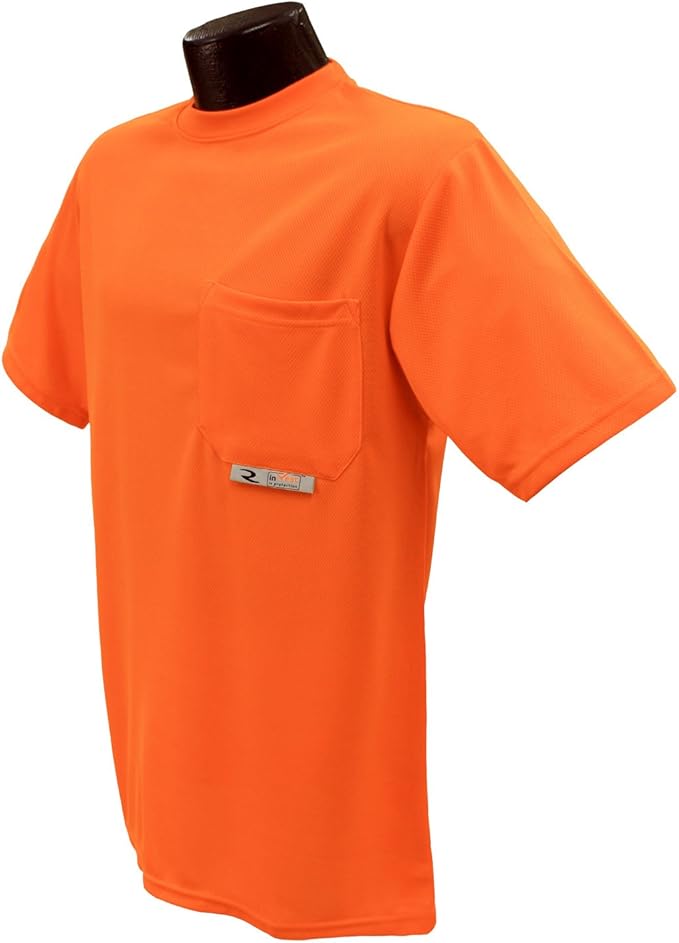 Radians Polyester Mesh Non-Rated Short Sleeve Safety T-Shirt