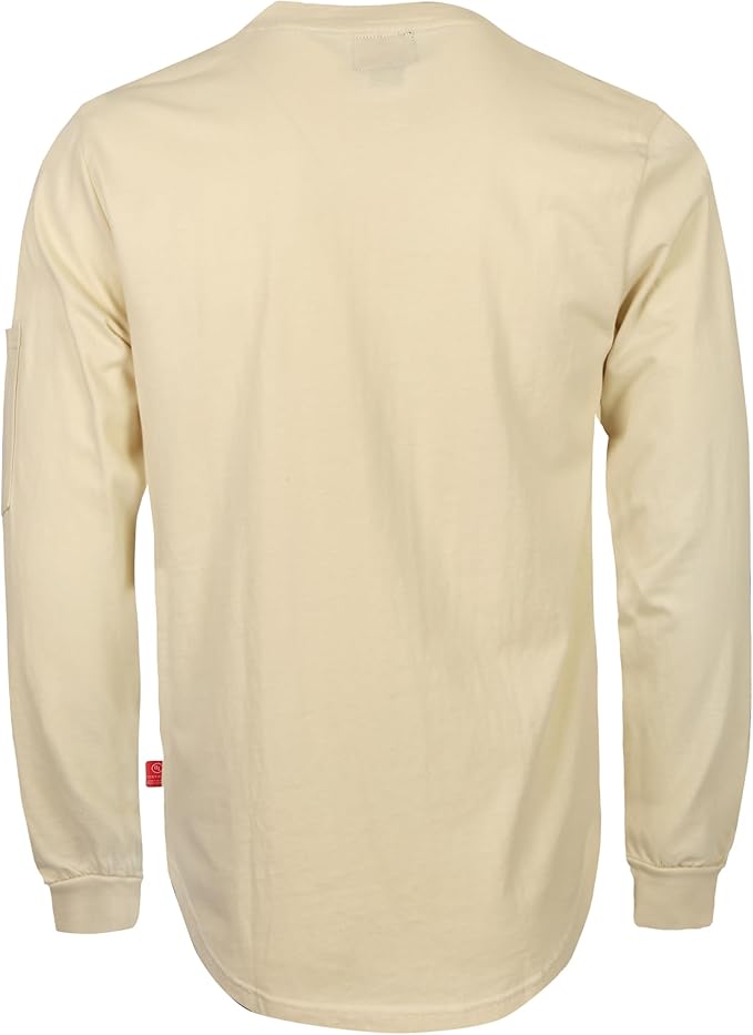 KONRECO FR Shirts for Men Crewneck 6oz Jersey Lightweight Flame Resistant Work T Shirt NFPA2112 CAT2