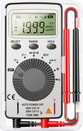 Digital Multimeter Auto-Ranging Voltmeter Tester Meter Voltage Meter Multifunctional Pocket Multi Tester with NCV- Contact Tester Electrical