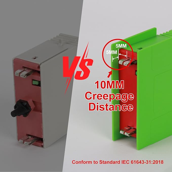 2P 40KA DC1000V Surge Arrestor, Protective Device Din-Rail Mount PV Solar System, DC Photovoltaic Lightning Protector Voltage Arrester4.0KV