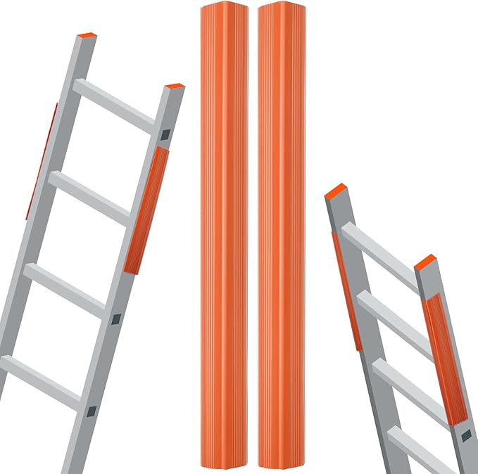 Ladder Stabilizer for Gutters and Roof Ladder Safety Covers Grip Strips Extension Accessory Non Skid Anti Slip Tape, Fall Prevention Scratch Protection, Strong Grip