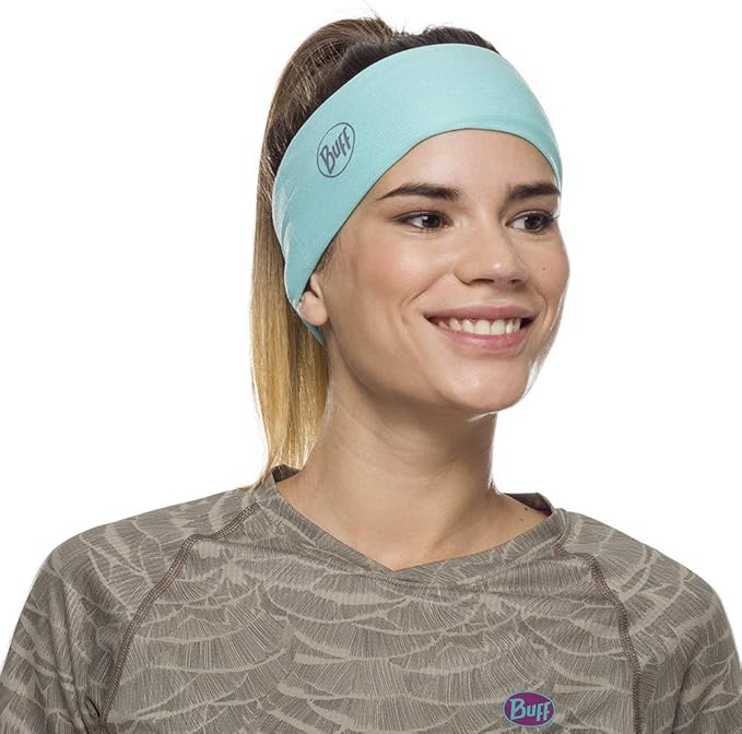 Buff CoolNet UV Neck Gaiter, UPF 50 Sun Protection, Breathable, Versatile, Quick Dry Face Mask, Solid Colors, Adult Size