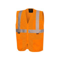 Pioneer Hi Vis Self-Extinguishing FR Safety Vest for Men & Women - Flame Resistant Mesh with Reflective Tape - Class 2