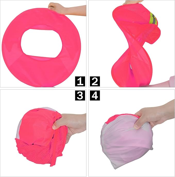 TCCFCCT Hard Hat Sun Shade, Full Brim Neck Shield, 2Packs, Hard Hat Not Included