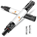 Solar Fuse Holder Inline 20Amp 1000V PV Fuses 20A Panel Fuse with Male and Female Connector for Panels Surge Protection Device 2 Pcs