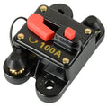 Circuit Breaker 100A Car Audio Fuse Holder 100 Amp for Trolling Motor Auto Marine Boat ATV RV Stereo Audio Inverter System Protection