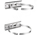QILIPSU Pole Mounting Kits, 304 Stainless Steel 6.9" x 1.9" Brackets with Adjustable 2–8 Inch Clamps for Electrical Boxes, Devices, and Outdoor Applications