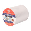 6" W X 32.8'L Waterproof Tape for Leaks Aluminum Butyl Tape with Adhesive for RV Repair, Glass Repairs, Air Mattress Patch, Window Caulking, Boat Sealing, Roof Patching