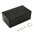 LeMotech ABS Plastic Electrical Project Case Power Junction Box, Project Box Black 7.87 x 4.72 x 2.95 inch (200 x 120 x 75 mm)