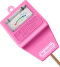 Soil Moisture Meter Tester for Plants, Hygrometer Moisture Sensor for Houseplants Indoor Outdoor Garden Lawn Use - Plant Water Meter Gauge Test Kit, No Battery Needed - Gardening Gifts, Pink