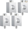 Blulu 4 Pieces #6-2/0 Neutral Lug Kit Circuit Ground Lugs Aluminum Grounding Lugs for Electrical Connections (4 Pieces, 6-2/0)