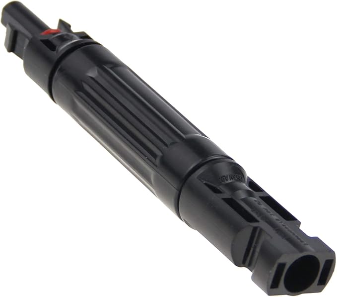 ZOOKOTO Solar Panel PV Connector with Built in 15A Fuse Holder Waterproof Solar Panel Cable Connector