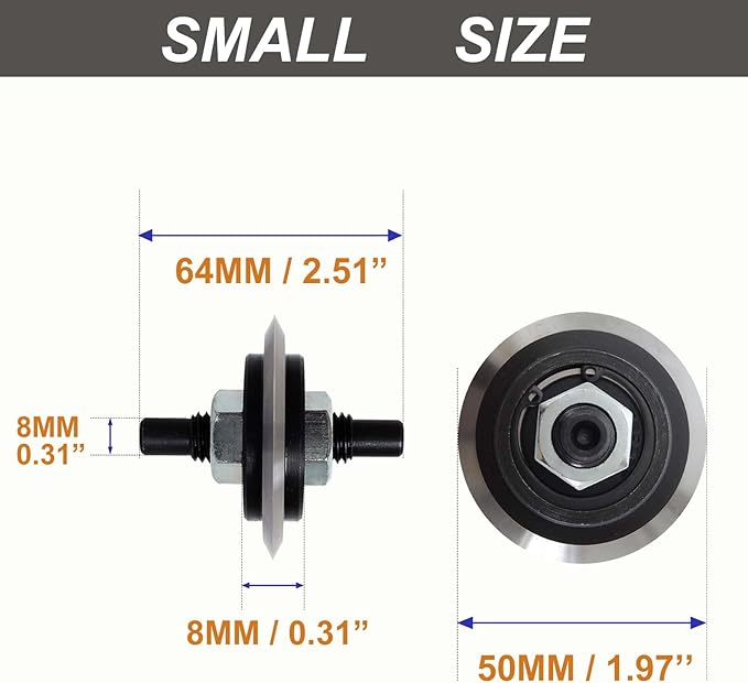 Upgraded Replacement Blade for Copper Wire Stripping Machine (0.47‘’ID. x 1.97‘’OD.(12mm ID. x 50mm OD.))
