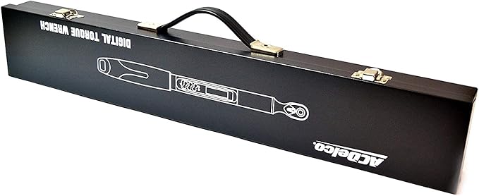 ACDelco Tools ARM315-3A 3/8 Inch Heavy Duty Angle Digital Torque Wrench with LED Flash Notification - ISO 6001 Standards with Certificate of Calibration
