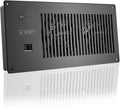 AC Infinity AIRPLATE P7, Quiet Cooling Cabinet Fan System with Power Outlets and USB Ports, Intelligent Thermal Triggering, for Home Theaters, Entertainment Centers, and AV Cabinets