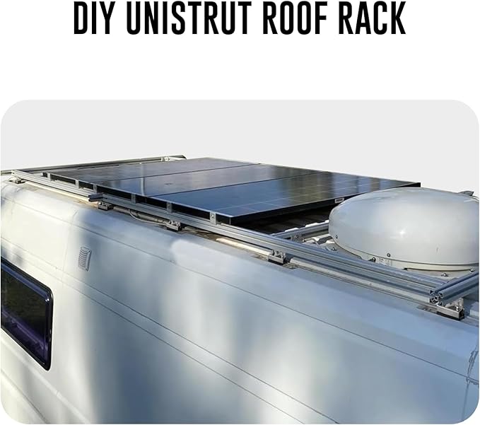 Van Roof Rack Mount Kit,Roof Rack Brackets Compatible with ProMaster, Boxer, Jumper, Ducato,304 Stainless Steel Corrosion-Resistant & Durable(Brackets, Piece, 6)