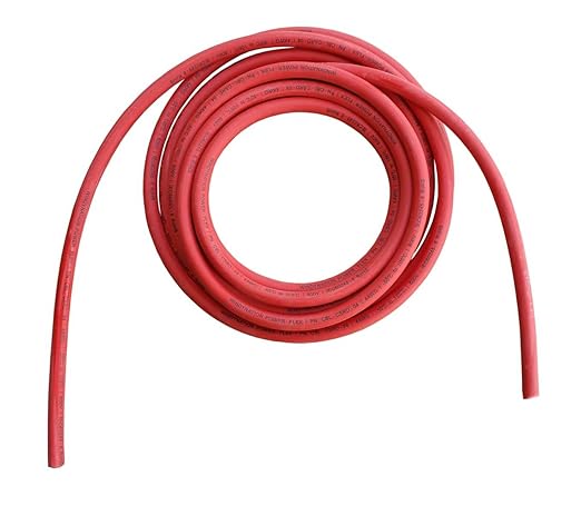 4/0 Gauge 4/0 AWG 100 Feet Red Welding Battery Pure Copper Flexible Cable Wire - Car, Inverter, RV, Solar