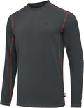 FR Shirts for Men 6oz Lightweight Stretch Work Shirt with Decorative Shoulder Stitch Design Flame Resistant Long Sleeve CAT2
