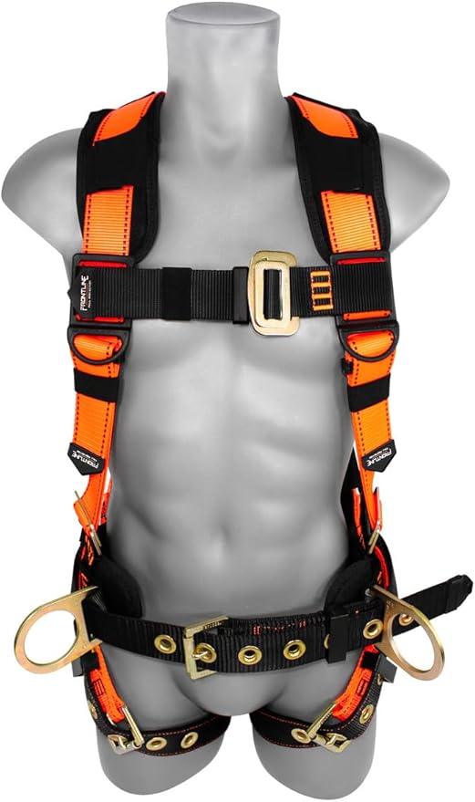 FRONTLINE FALL PROTECTION Harnesses + D-Ring+ Multiple Styles + OSHA and ANSI compliant