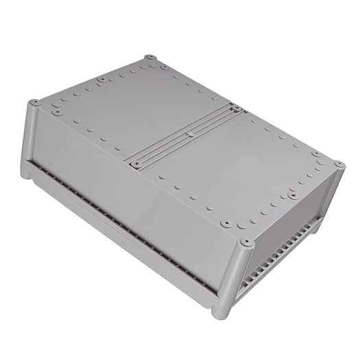Junction Boxes-15" x 11" x 5.1" IP65 ABS Plastic Dustproof Waterproof Electrical Box Project Junction Conduit Box for Electrical Outdoor Enclosure