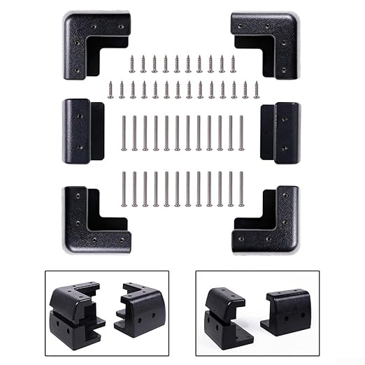 6 Pcs Solar Brackets - Roof, Boat, Wall & Yacht Installation - No Drilling Required, Waterproof, Easy Install