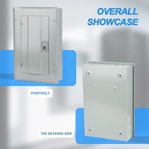THQL Circuit Breaker Panels,16-Space, 125A Circuit Breaker Distribution Box, 120V/240V Circuit Breaker Electrical Enclosure,Indoor Main Lug Load Center