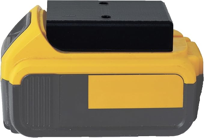 Barnyard Intel Battery Holder and Cover for Dewalt 20V Max (4-Pack Black)