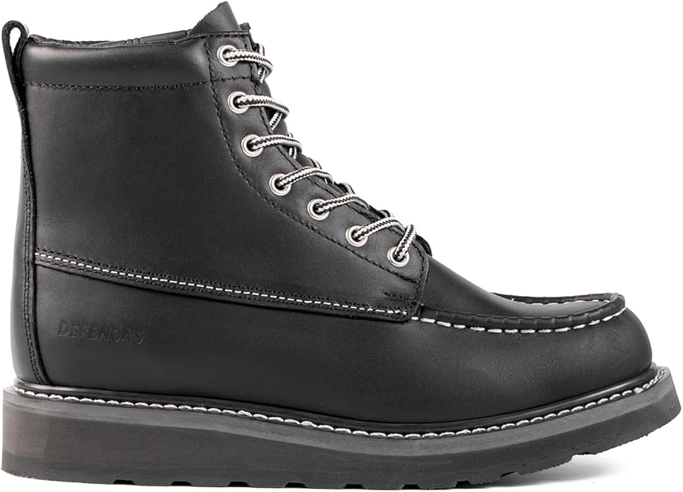 Men's SureTrack 6" & 8'' Leather Soft Toe Work Boot for Men, Welt Construction, Oil/Slip Resistant, Wedge Sole, Moc Toe Men's Work Boots, EH, 84994 & 86994