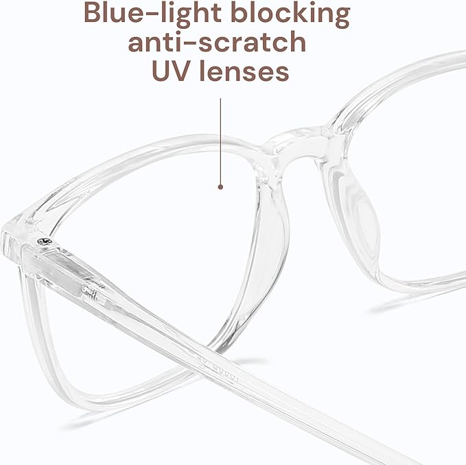 Gaoye Ultralight Blue Light Glasses for Women - Computer Protection Glasses for All Day Comfort - Anti UV Glare & Eyestrain