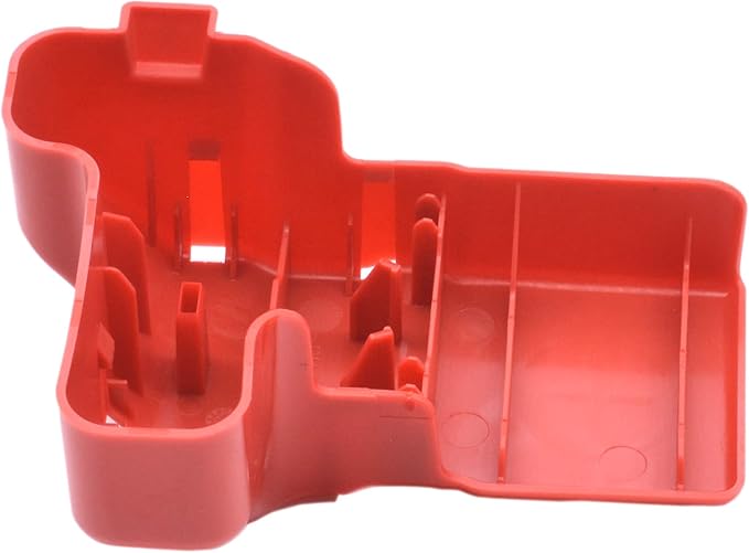 Under Hood Positive Battery Terminal Post Cover Compatible For 2013-2018 Dodge Ram 1500 2500 3500 4500 5500 4.7V8 5.7V8 68164628AA Red