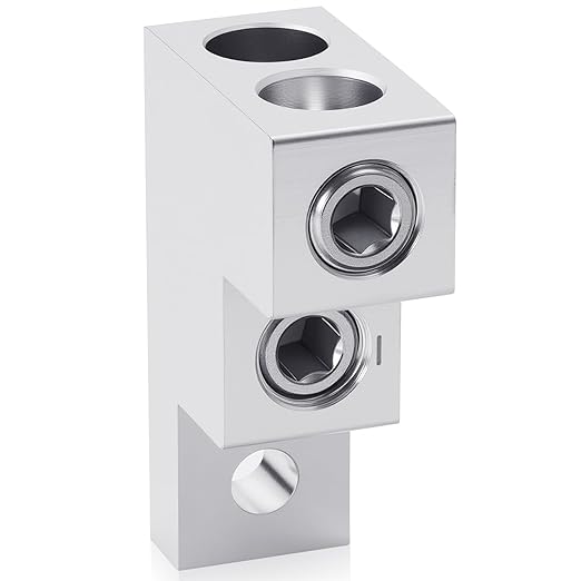 1 Pack Mechanical Panelboard Lug Grounding Mechanical Lug Two Conductors, 300 Awg, 300mcm - 6SOL Wire Range