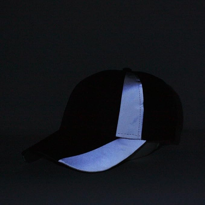The Vintage Year Reflective High Visibility Piping Neon Polyester Twill Low Profile Structured Baseball Cap