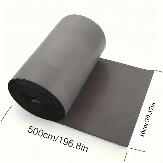 Heavy Duty Industrial roof Waterproof Tape, Suitable for Metal Surfaces, Corrugated Roofs, and Iron Plates - Durable, high-Grade sealant, Industrial roof Maintenance (Gray, 3.94in*196.85in)