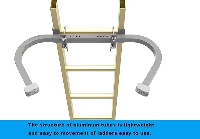 Corner Ladder Stabilizer and Roof Ladder Hook Stabilizer (C-Shaped)
