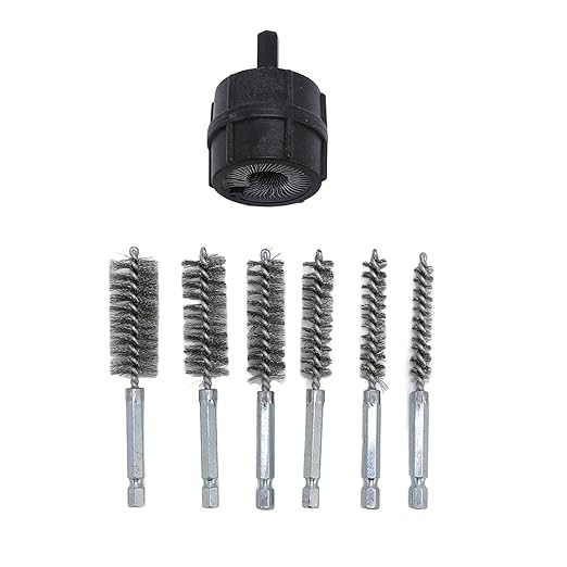 Battery Terminal Brush, Easy to Use Long Life Brush for Mechanics Enthusiastic Real Owners (Black)