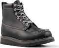 Men's SureTrack 6" & 8'' Leather Soft Toe Work Boot for Men, Welt Construction, Oil/Slip Resistant, Wedge Sole, Moc Toe Men's Work Boots, EH, 84994 & 86994