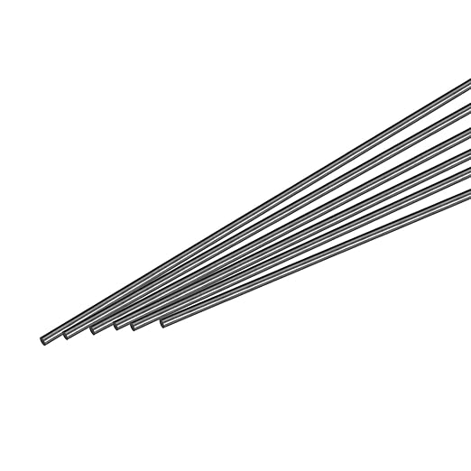 MECCANIXITY Carbon Fiber Rod, 3mm x 400mm Matte Pole Rod for RC Plane DIY Tool Wing Tube Quadcopter Arm, Pack of 20