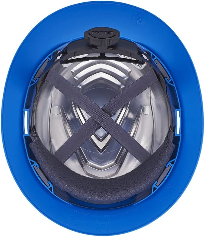 MSA V-Gard C1 Full Brim Hard Hat with ReflectIR Cooling Thermal Barrier and Fas-Trac III Suspension - Uses Highly Innovative Cooling Features to Help Alleviate Heat Stress