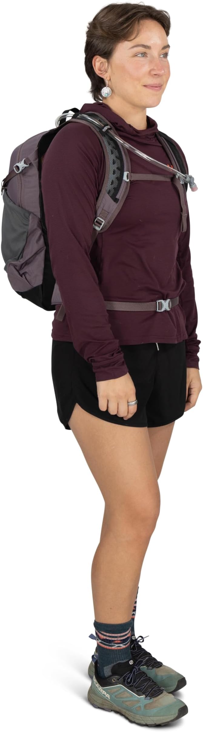 Osprey Sportlite Lightweight Hiking Backpack with Hydraulics Reservoir for Men & Women - Everyday Hydration Travel Bag