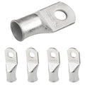 SELTERM 5pcs 3/0 AWG 3/8" Stud Tinned Copper Wire Lugs, Ring Terminals, Battery Cable Ends, 000 Gauge Ring Terminal Connectors, UL Marine Grade Electrical Terminal Connectors